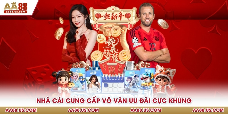 Nhà cái cung cấp vô vàn ưu đãi cực khủng